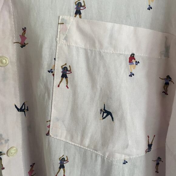 Old Navy Girl Power The Classic Shirt button down size XXL - Picture 2 of 4